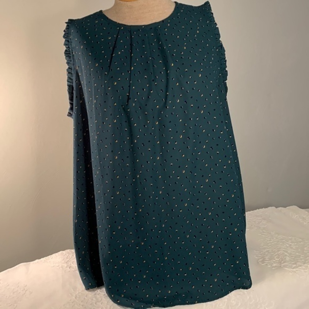 Torrid sleeveless blouse. EUC. Torrid size 2.